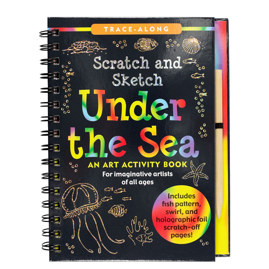 Scratch & Sketch Art Activity Books