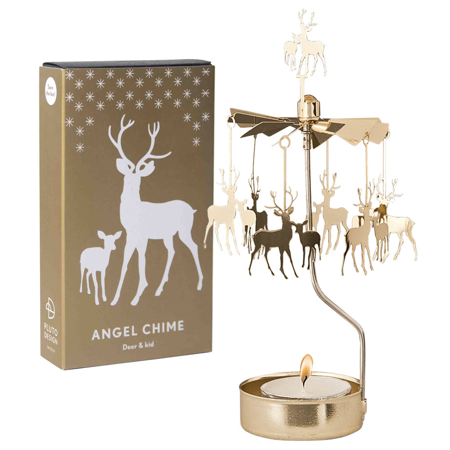 Pluto Design Holiday Tealight Spinners