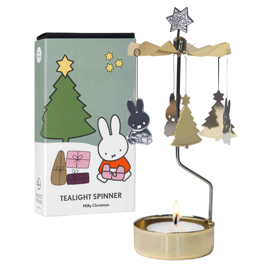 Pluto Design Holiday Tealight Spinners