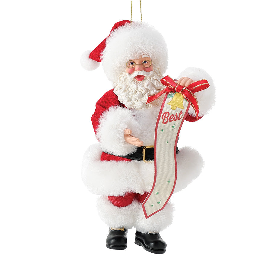 Possible Dreams Santa Ornaments