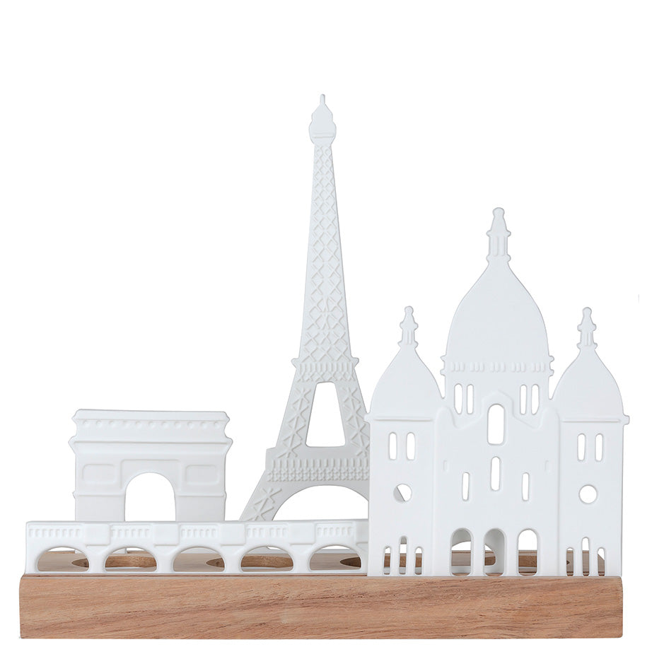 Paris Skyline Tealight Holder