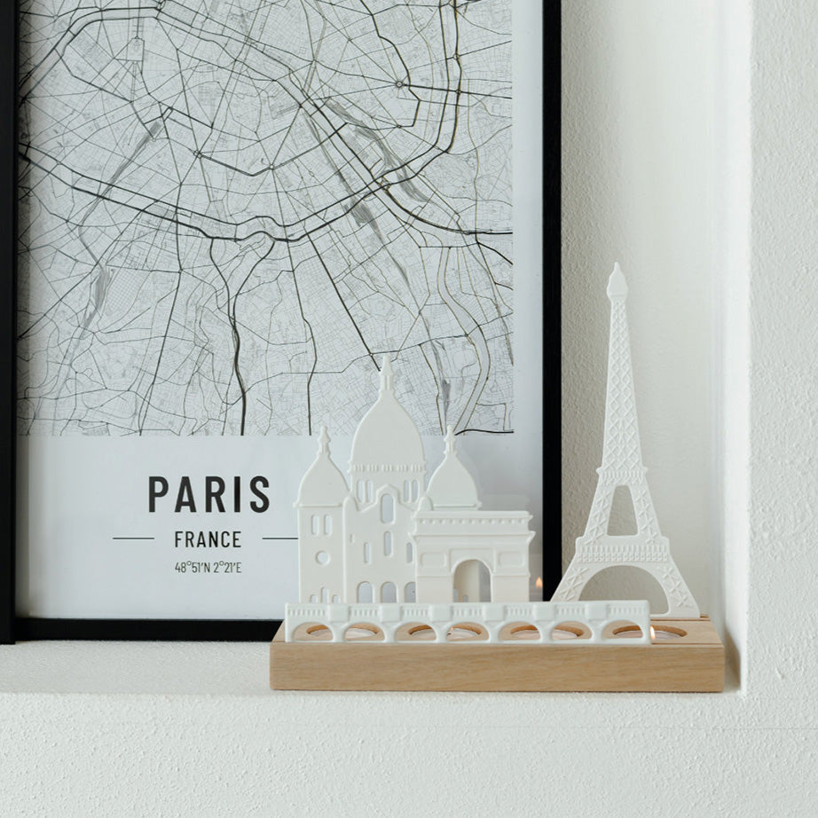 Paris Skyline Tealight Holder