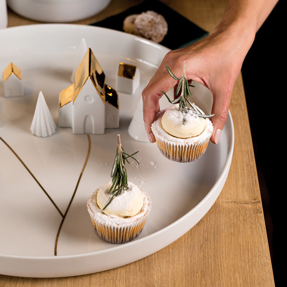 Little Village Serving Plate