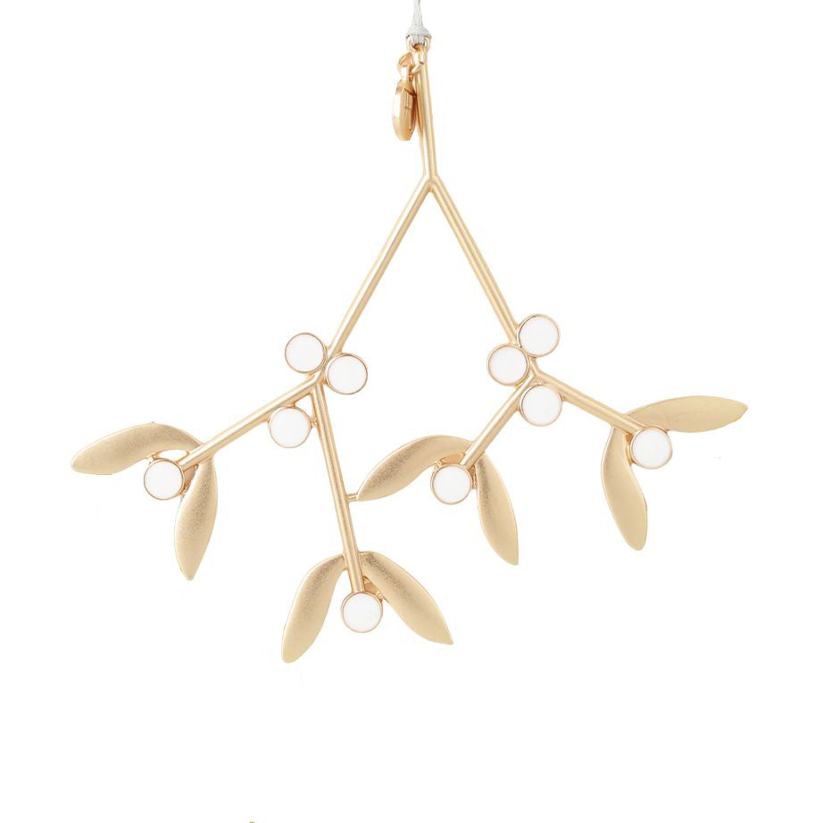 Kiss Me Under the Mistletoe Ornament