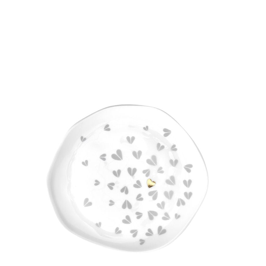 Porcelain Heart Plates