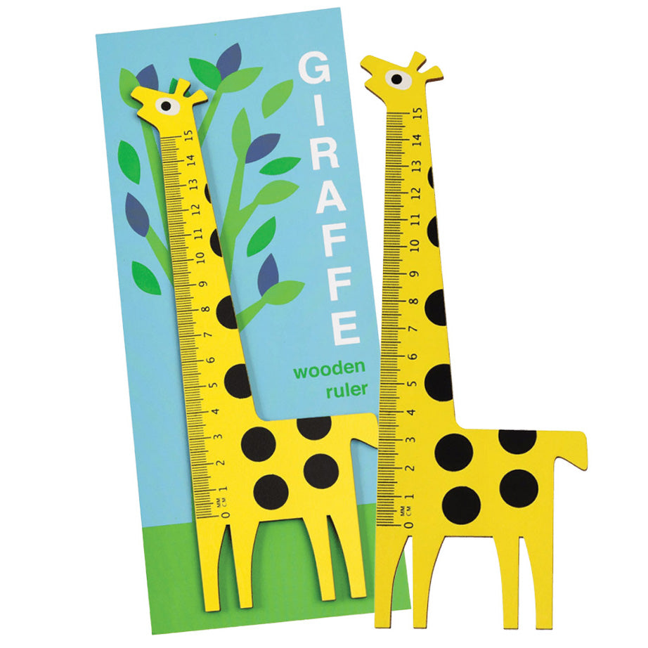 Animal Wooden Rulers