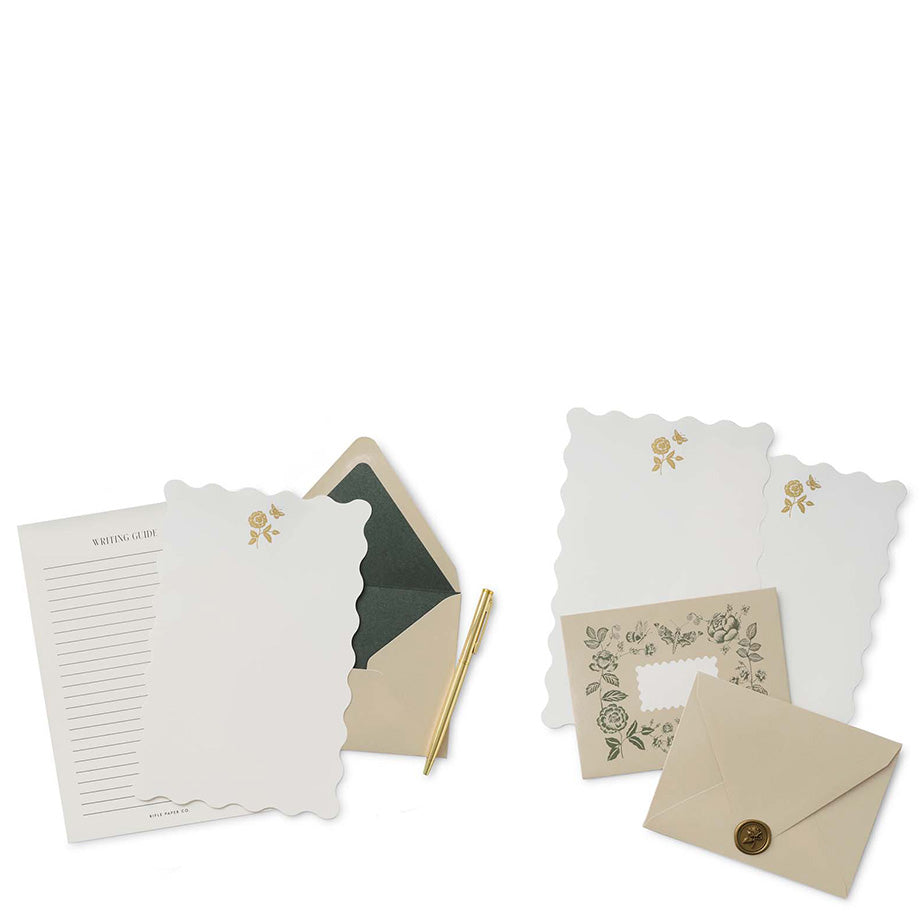 Rifle Paper Co. Letter Writing Set | English Rose