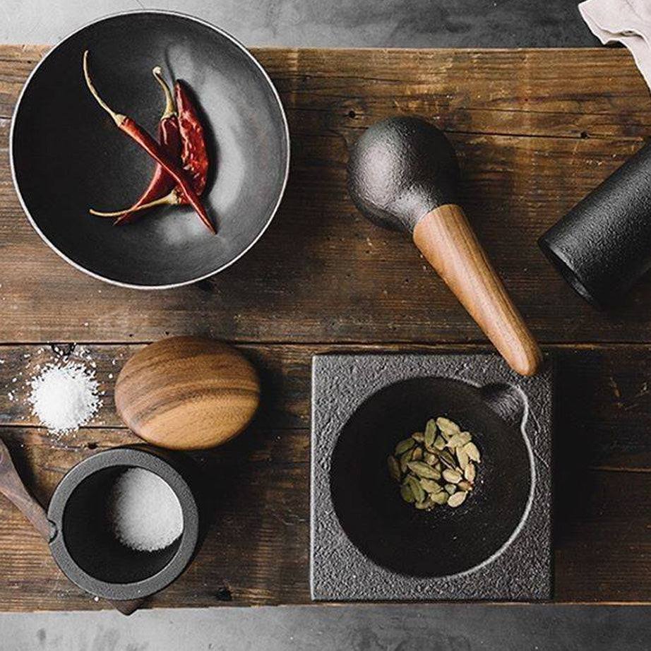 Skeppshult Cast Iron Mortar & Pestle