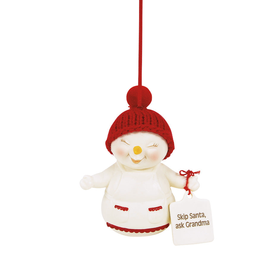Snowbabies Snowman Ornaments