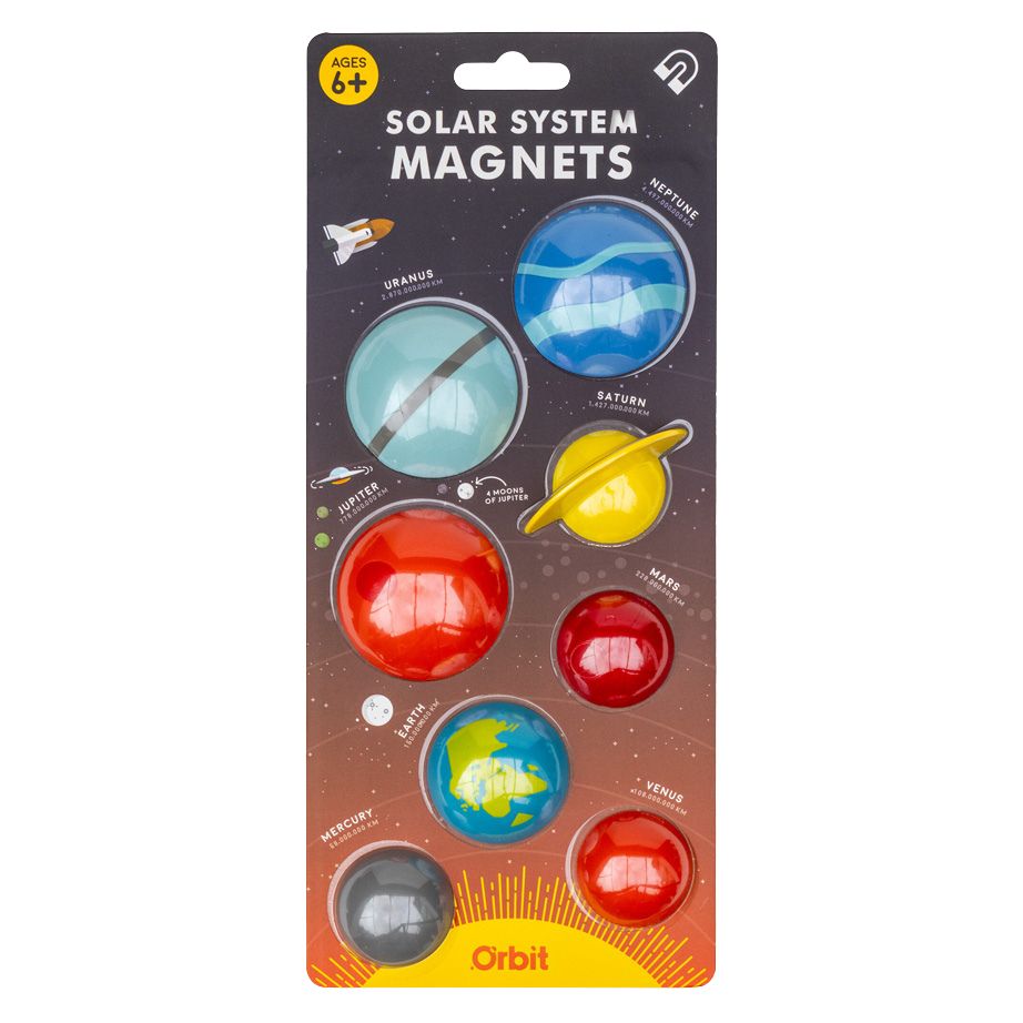 Solar System Erasers & Magnets