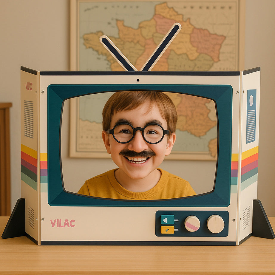 Vintage Pretend Play TV