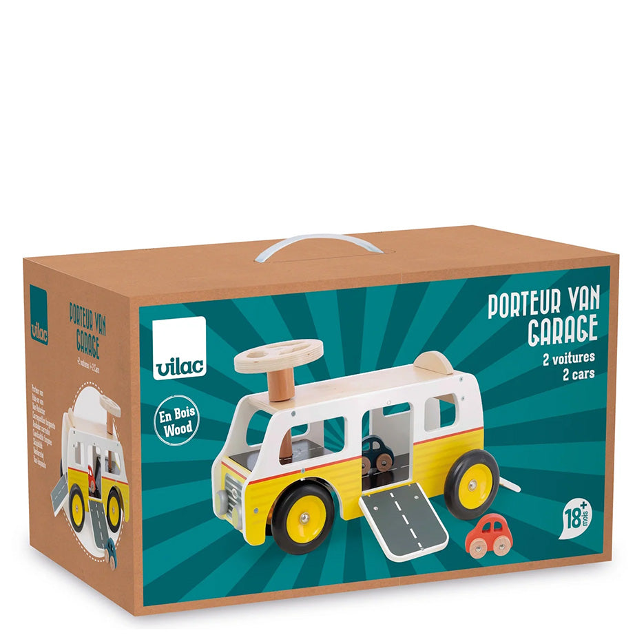 Ride-On Van Garage