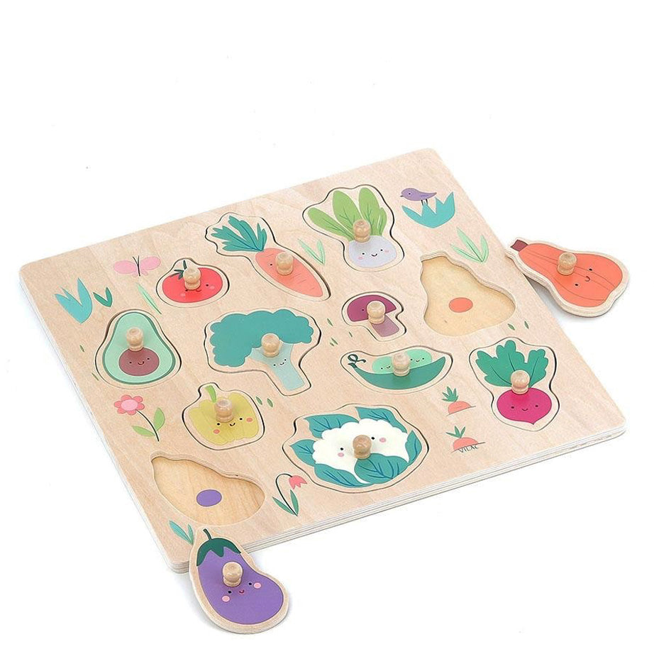 Vegetable Peg Puzzle