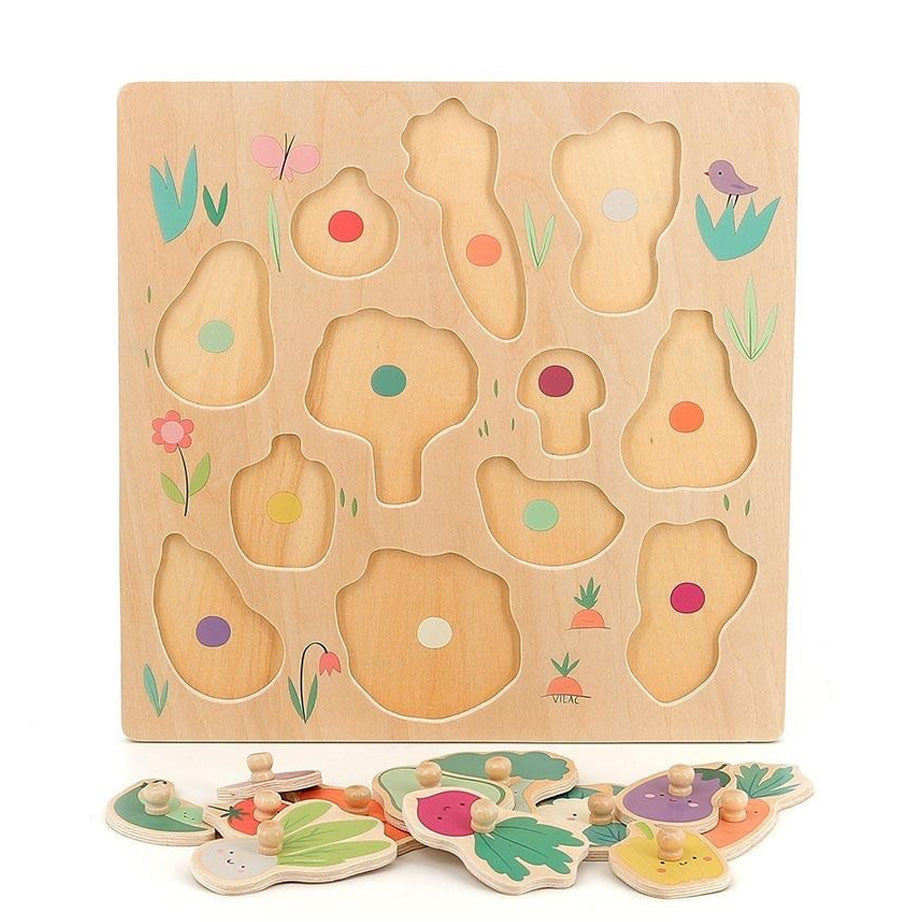 Vegetable Peg Puzzle