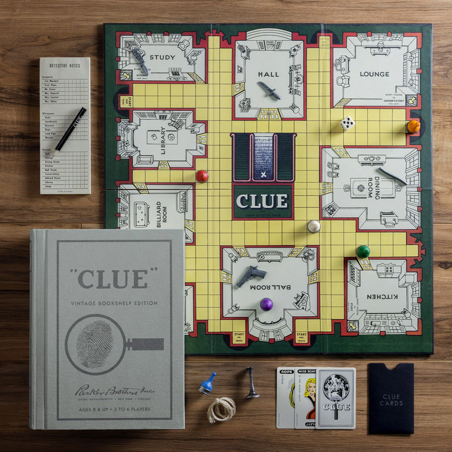 Vintage Bookshelf Games