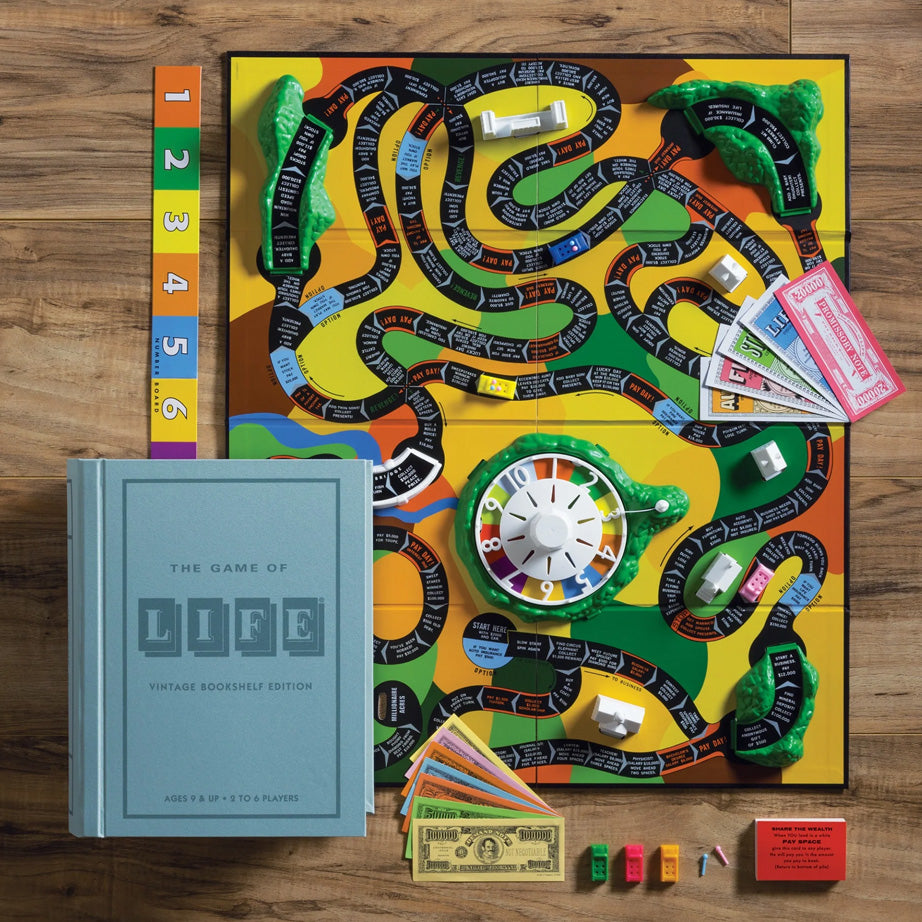 Vintage Bookshelf Games