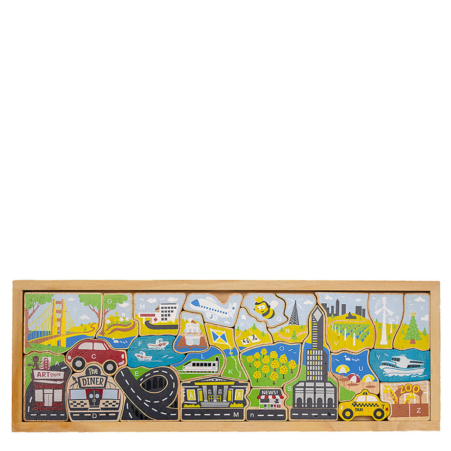 Begin Again A to Z Puzzles