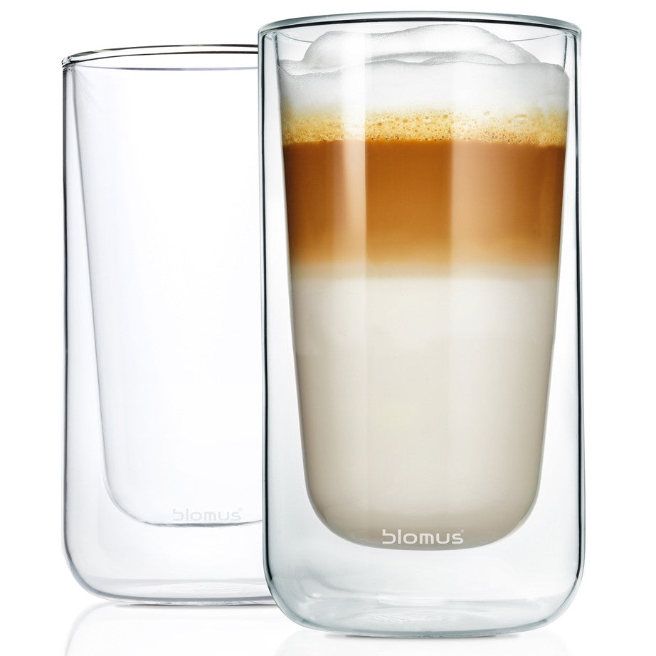 Blomus Nero Thermo Latte Glasses