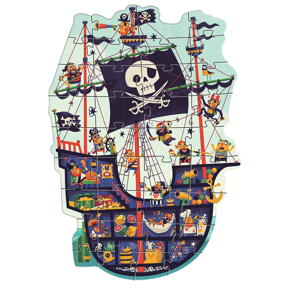 Giant Pirate Ship Puzzle