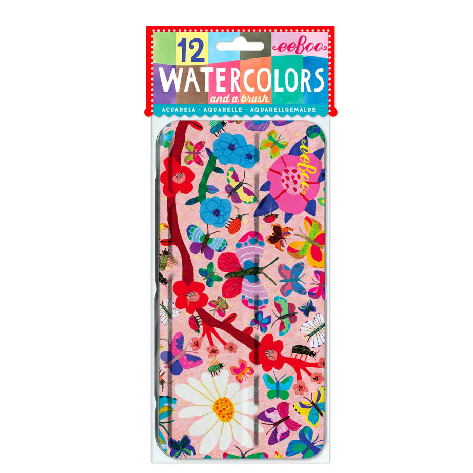 eeBoo Watercolour Tins