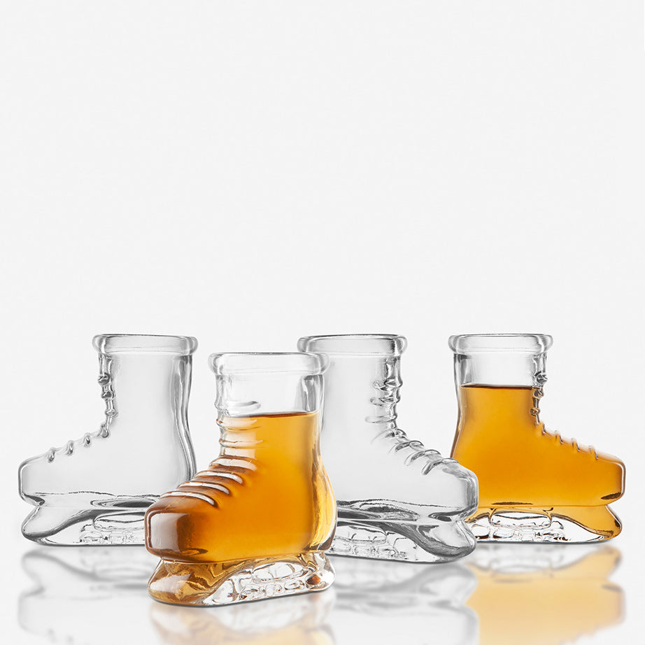 Hockey Shot Glass Flight Set