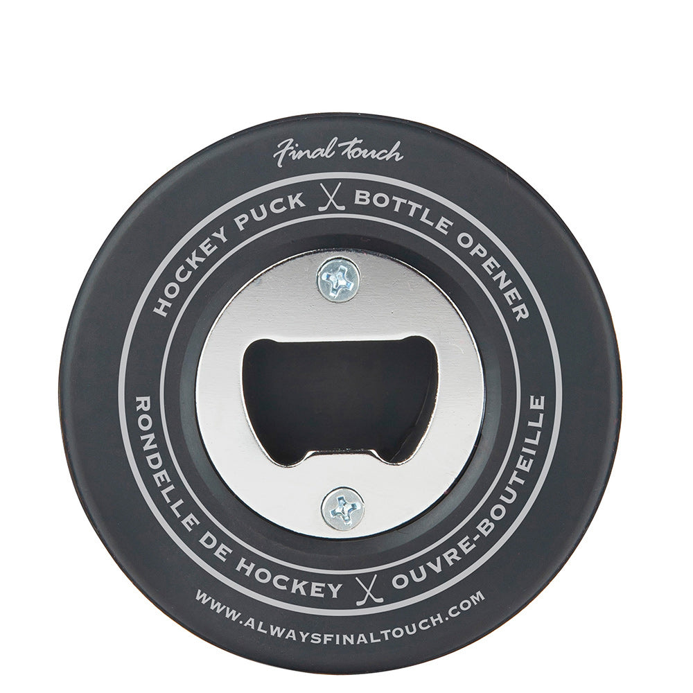 Hockey Puck Bottle Opener