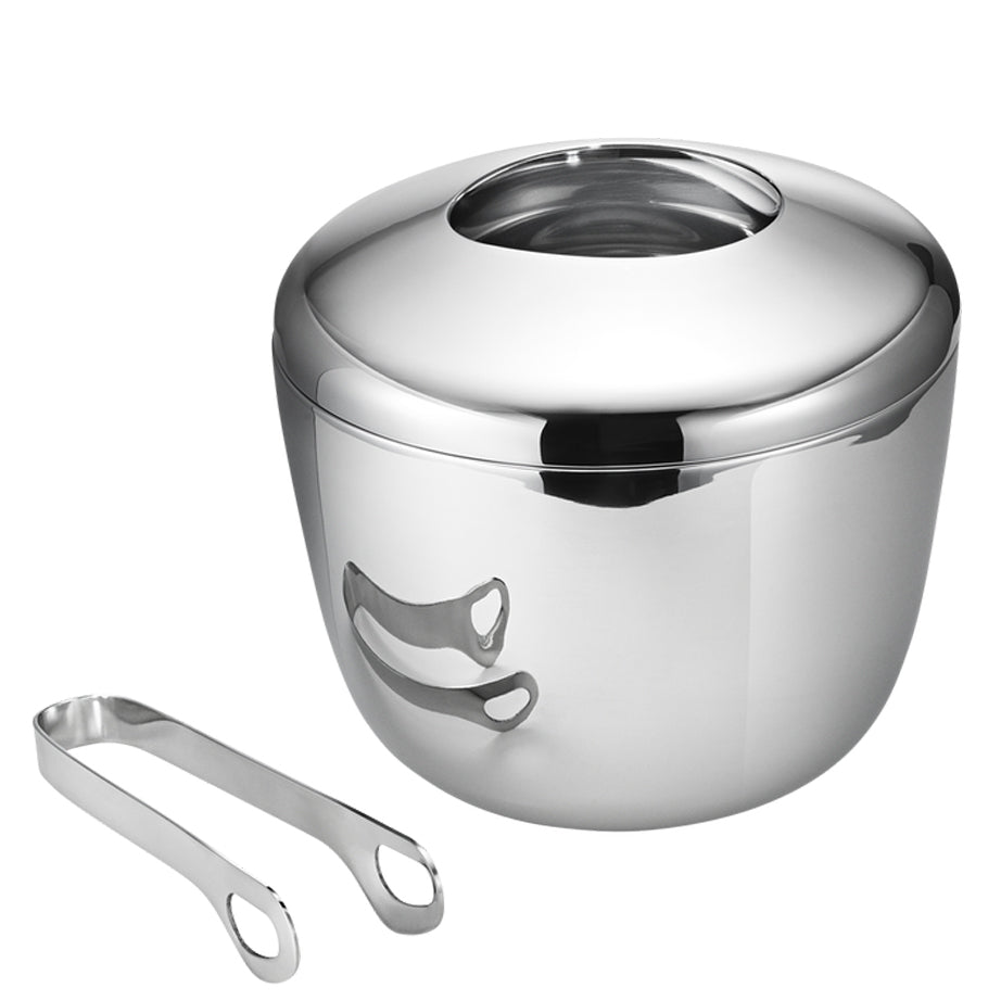 Georg Jensen Sky Ice Bucket & Tongs 3586375