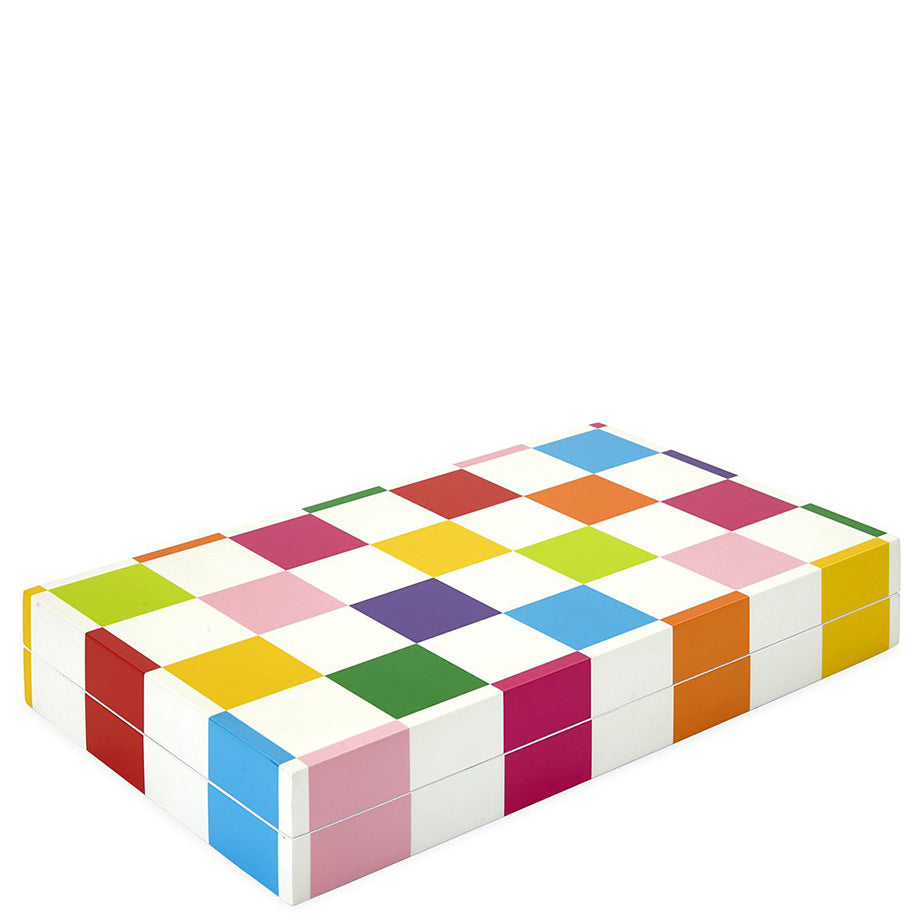 Checkerboard Backgammon Set