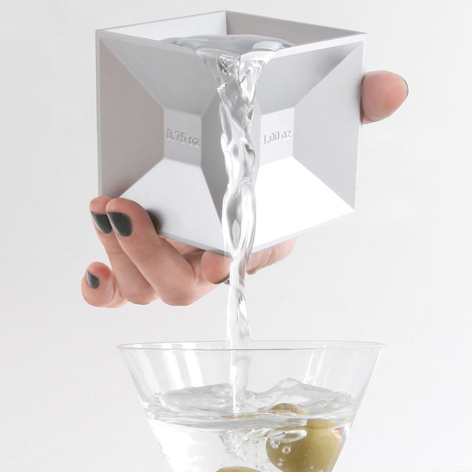 Aluminum Cube Jigger