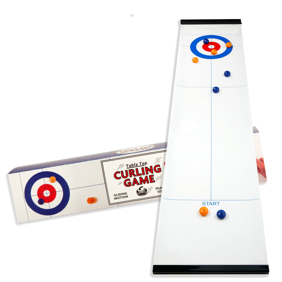 Kikkerland Tabletop Curling Game GG120