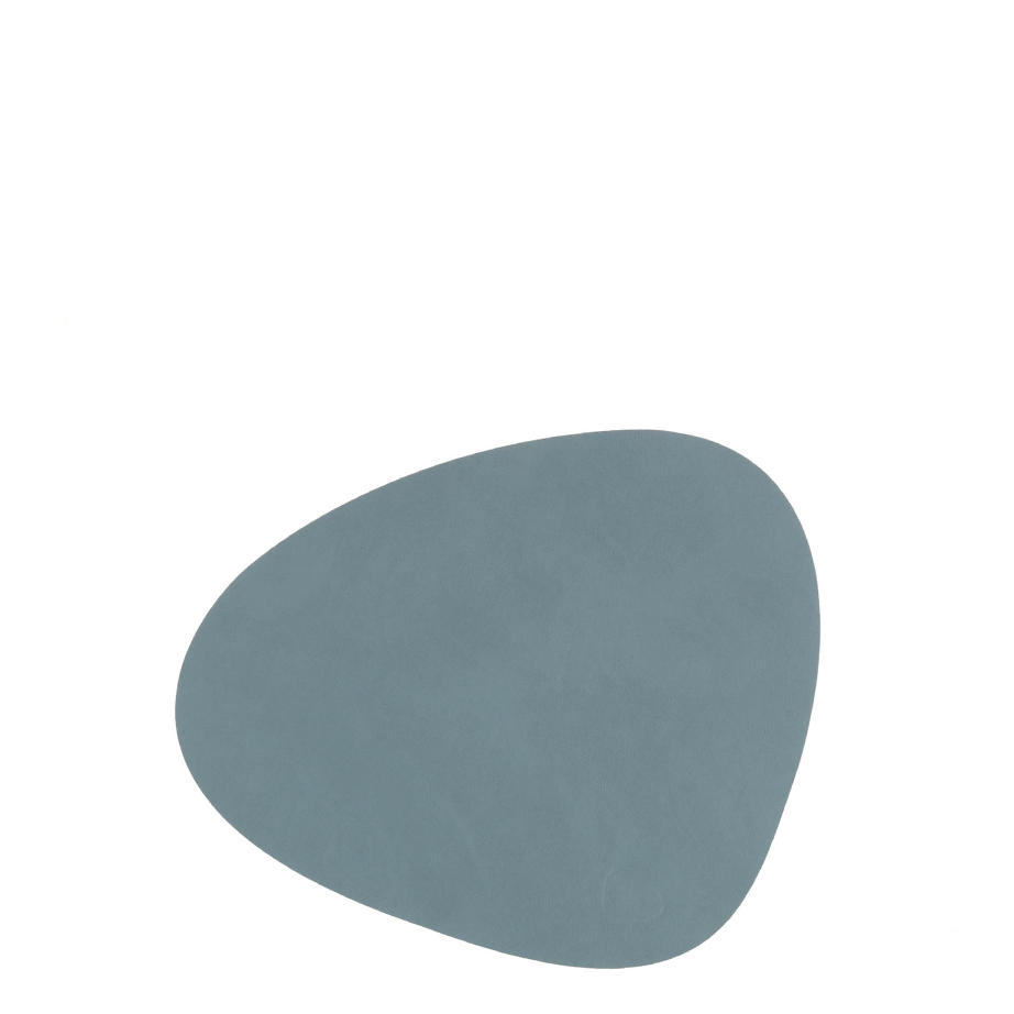 Curve Nupo Leather Glass Mats