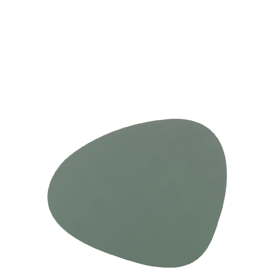 Curve Nupo Leather Glass Mats