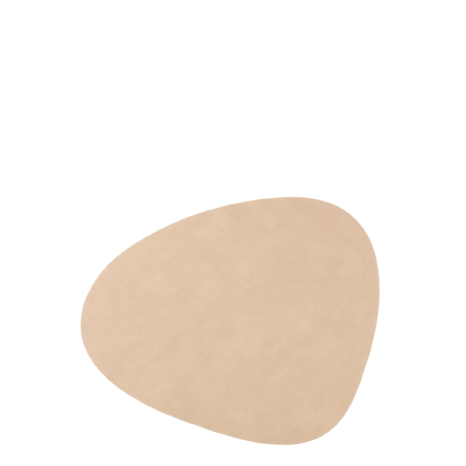 Curve Nupo Leather Glass Mats