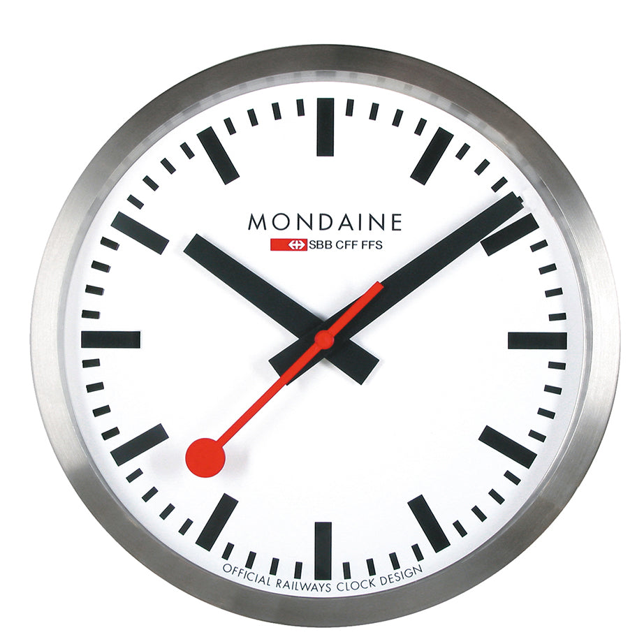 Mondaine Swiss Railways Stop 2 Go Clock
