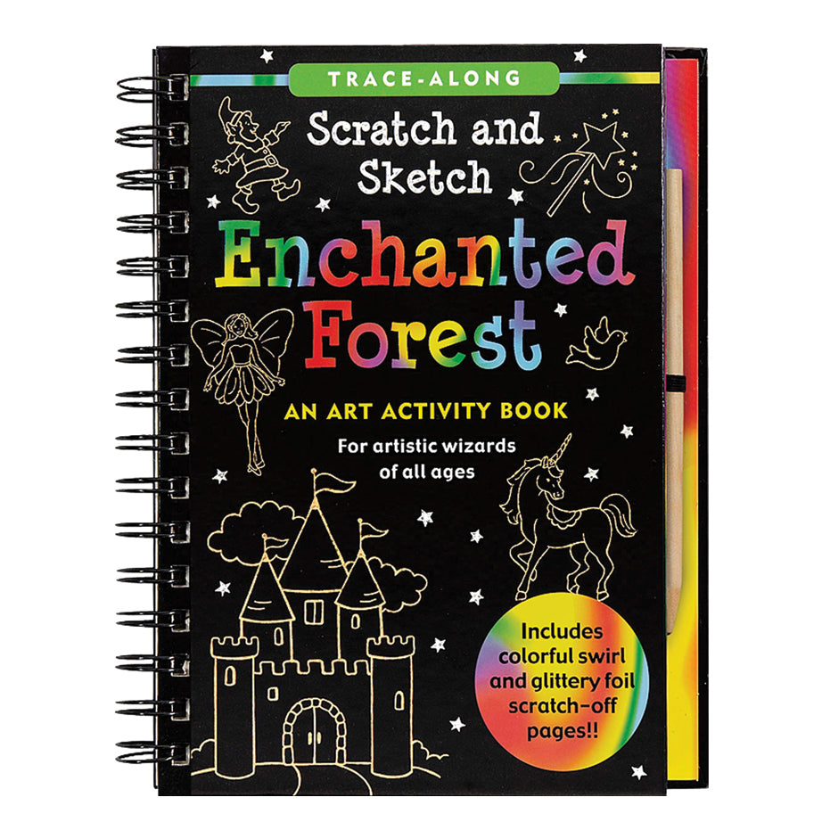 Scratch & Sketch Art Activity Books