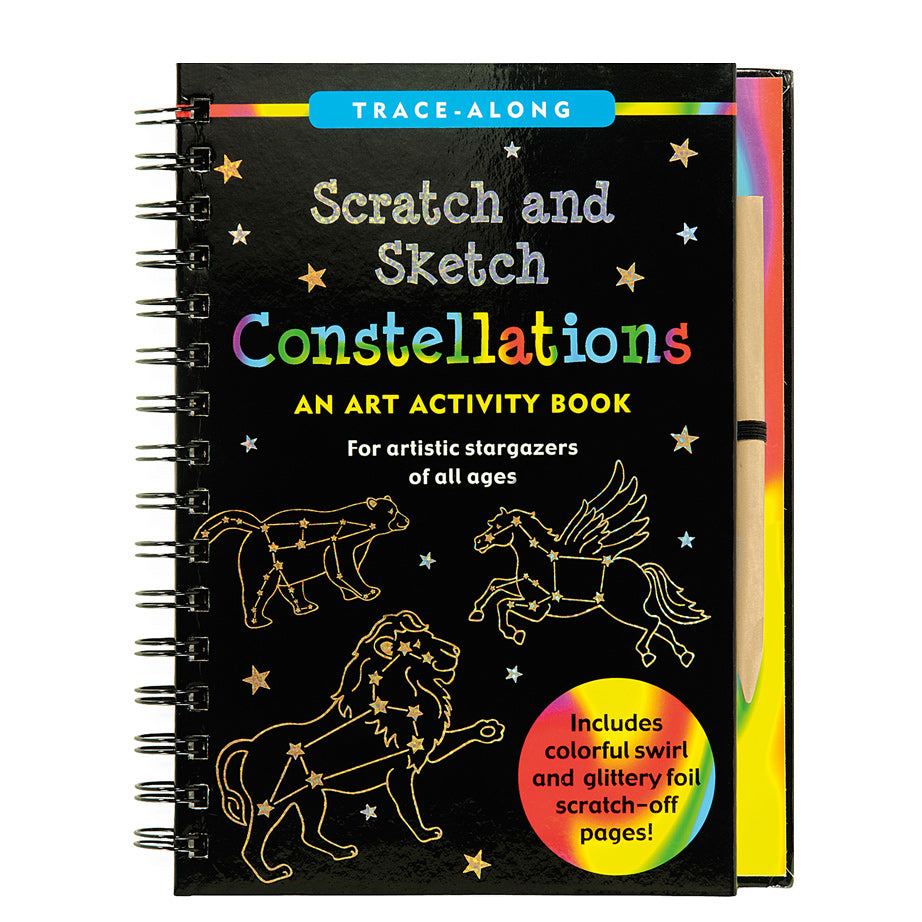 Scratch & Sketch Art Activity Books