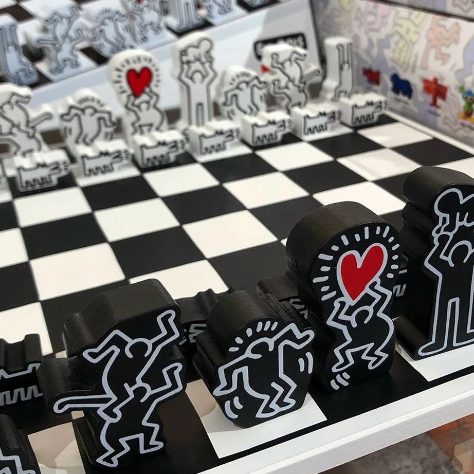 Keith Haring Chess Set
