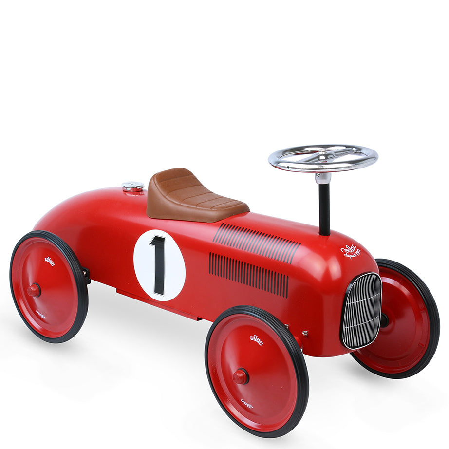 Vintage Ride-On Race Car