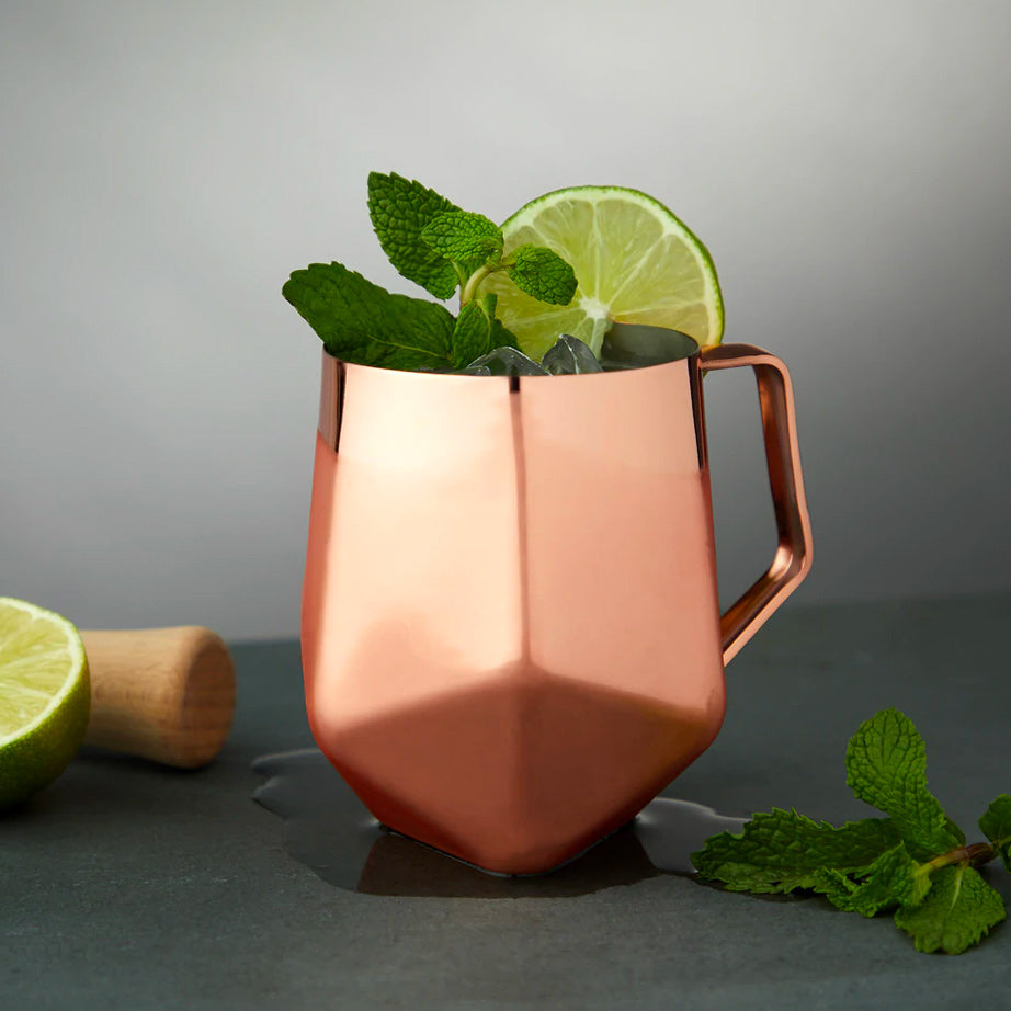 Faceted Moscow Mule