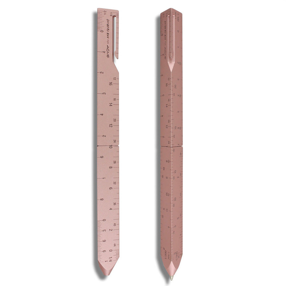 Scale Retractable Ballpoint Pen