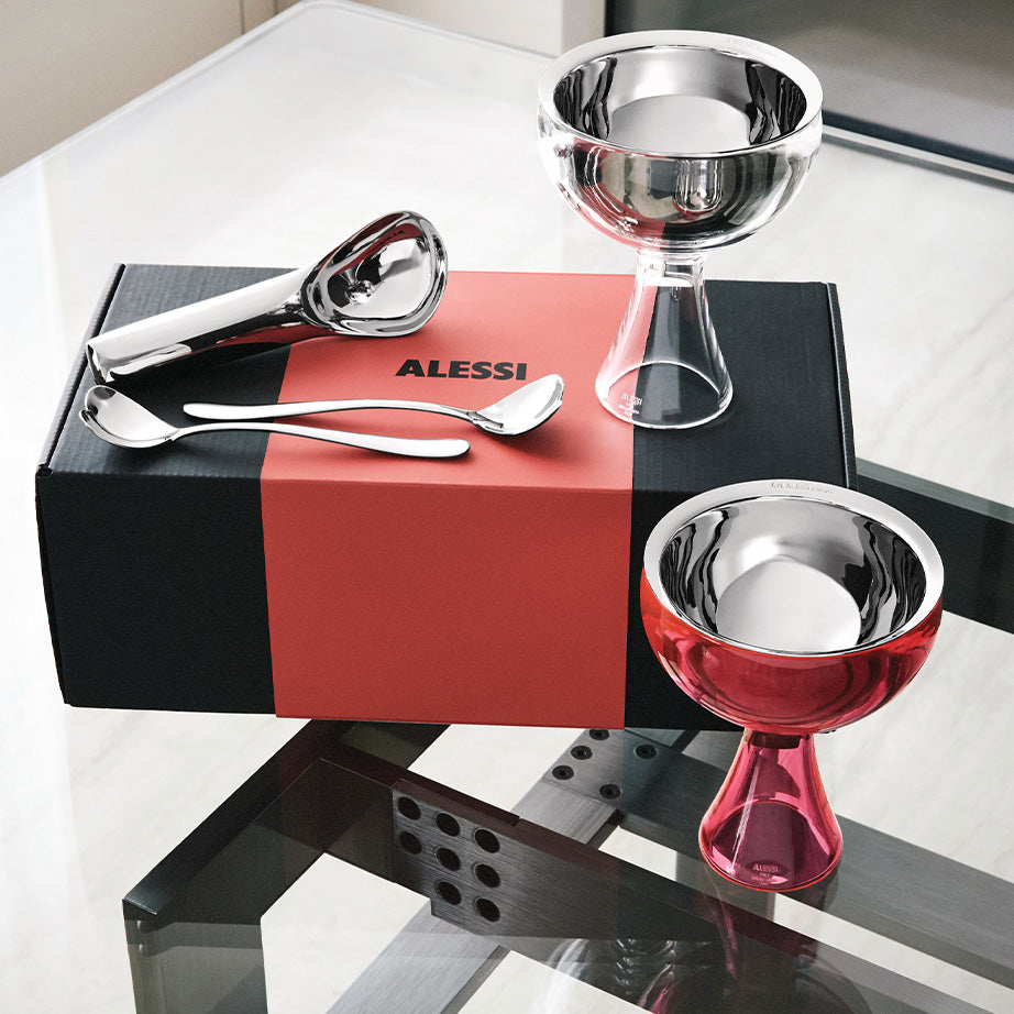 YOU　SPOON　MSA31　ALESSI　アレッシィ Alessi & Ice Cream Gift Set