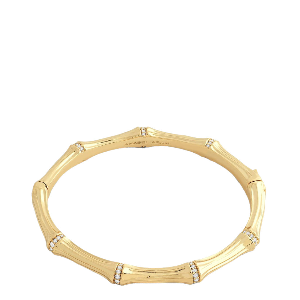 Bamboo Jewellery Collection | Gold & Pavé