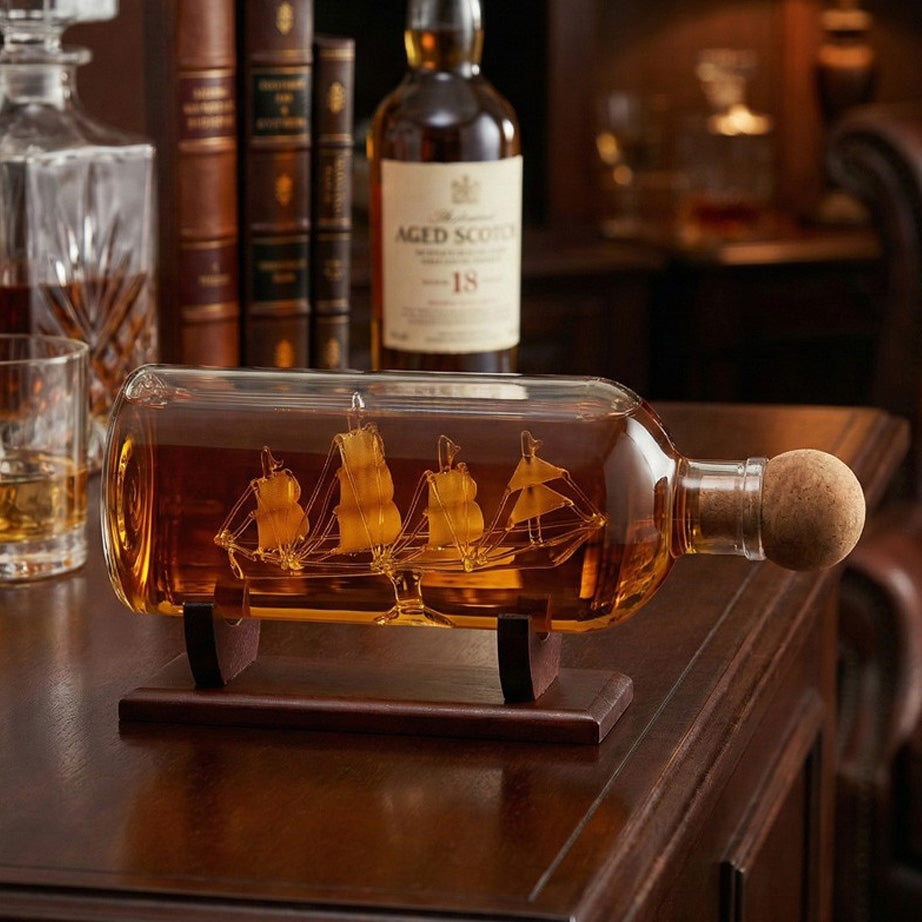 Ship in a Bottle Decanter