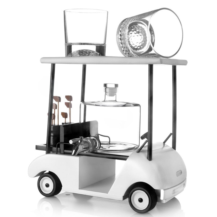 Golf Cart Decanter Set