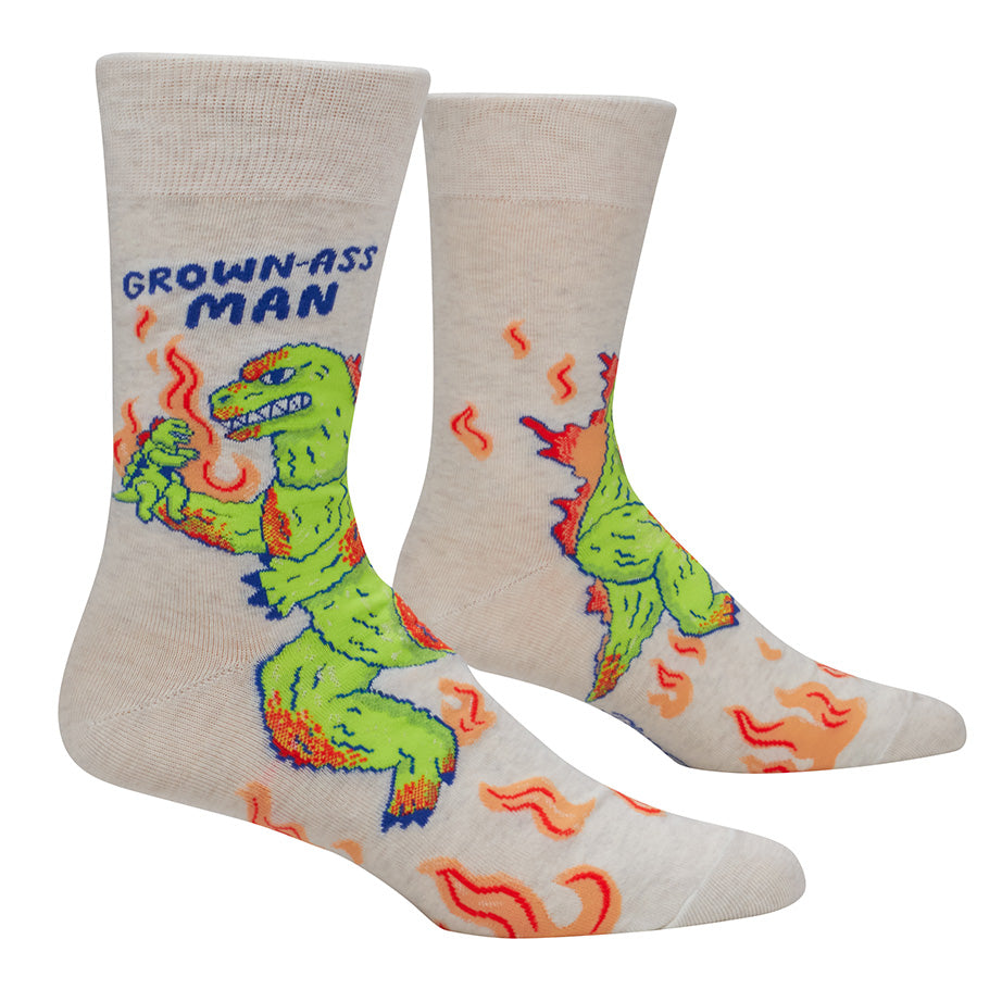 BlueQ Men's Crew Socks