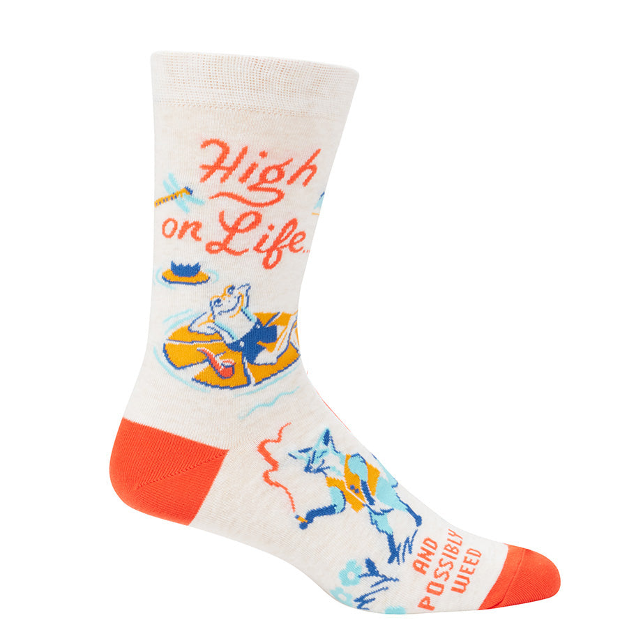 BlueQ Men's Crew Socks