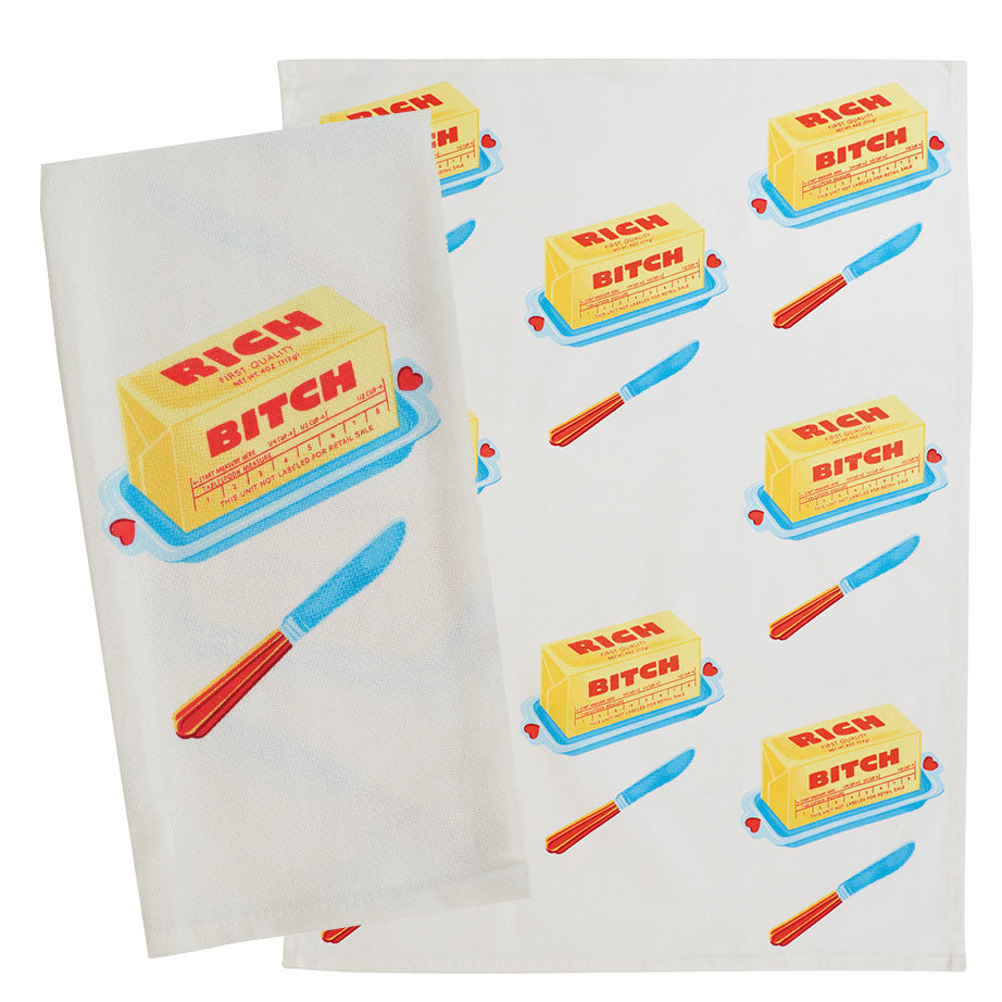 Screen Printed Dish Towels