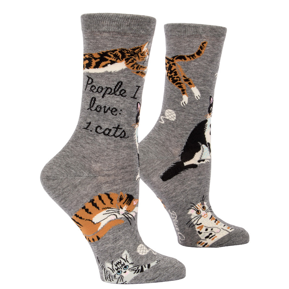 BlueQ Women's Crew Socks
