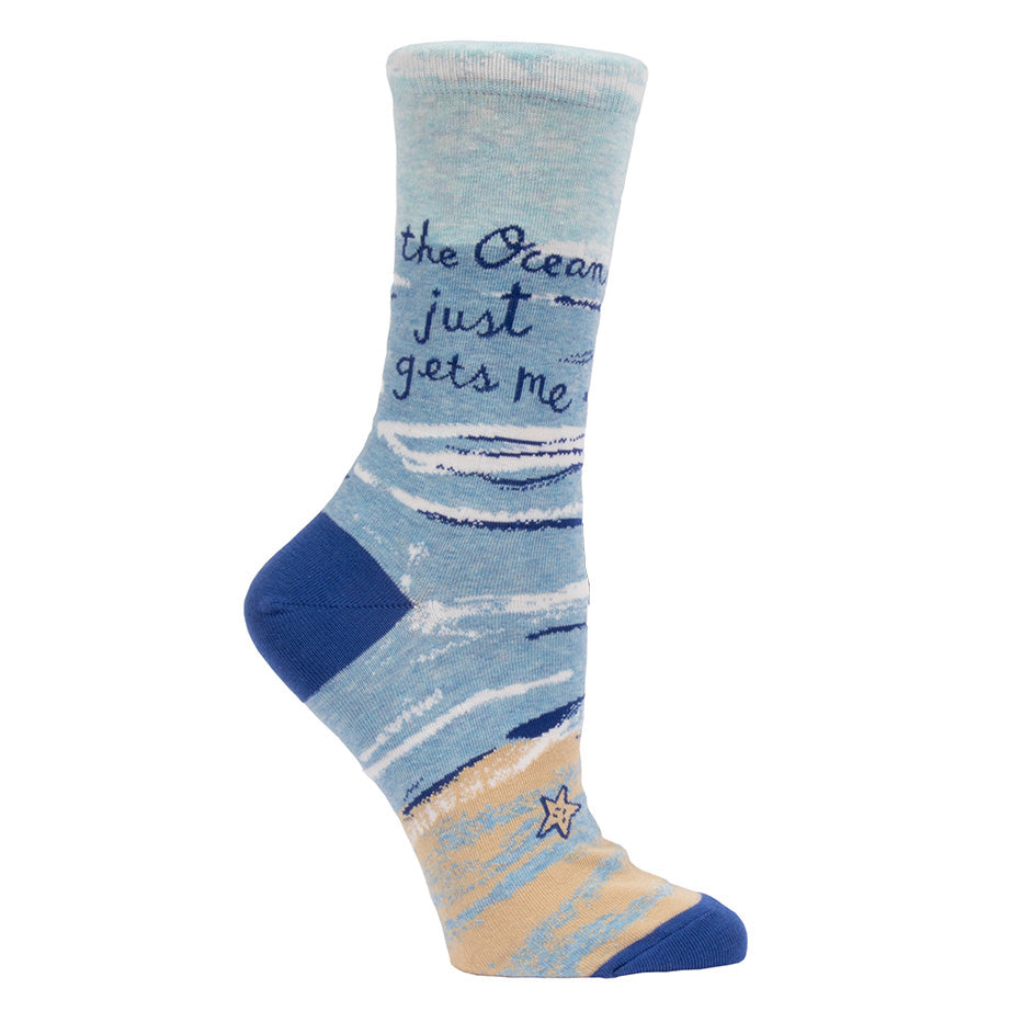BlueQ Women's Crew Socks