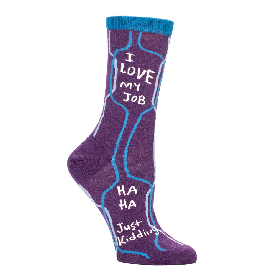BlueQ Women's Crew Socks